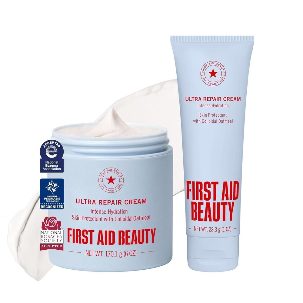 First Aid Beauty Ultra Repair Cream Intense Hydration Body & Face White 7oz